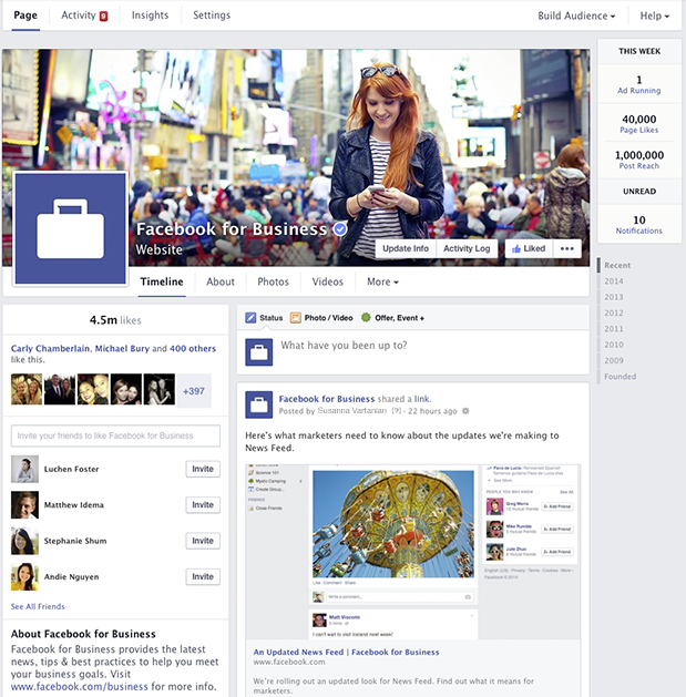 new-facebook-page-design